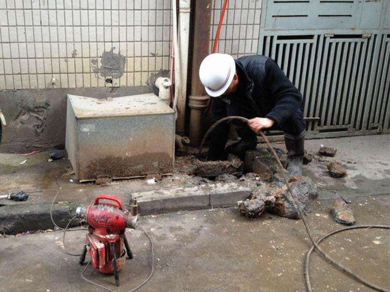 三门疏通下水道-洗菜池疏通